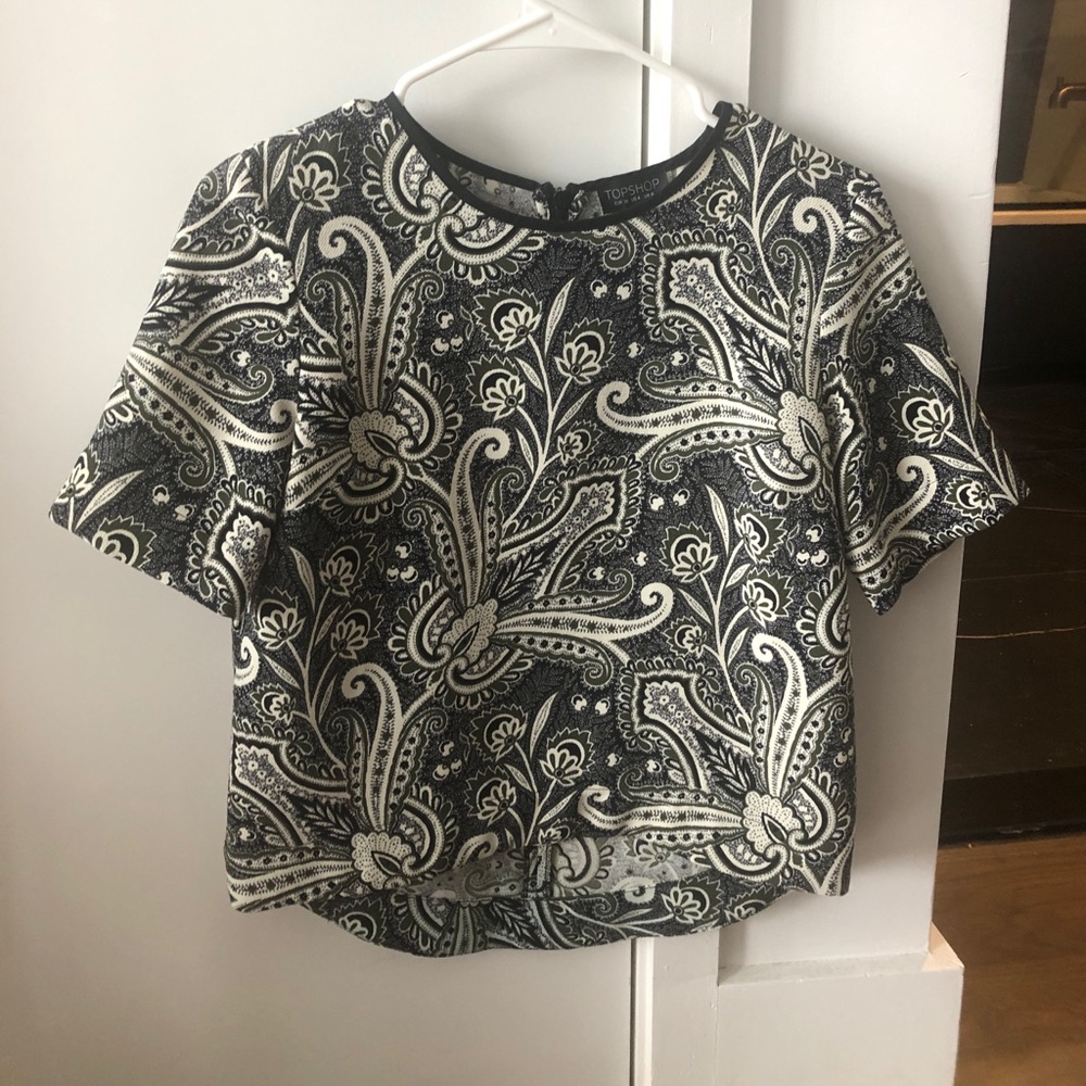 Topshop structured women’s top